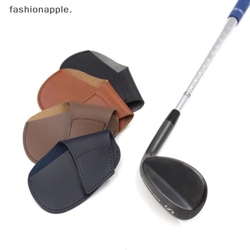 Form & Art Golf Iron Head Cover หนัง PU Protector Numbered Sleeve สําหรับชุดคลับพกพาง่ายฝึกกลางแจ้ง 