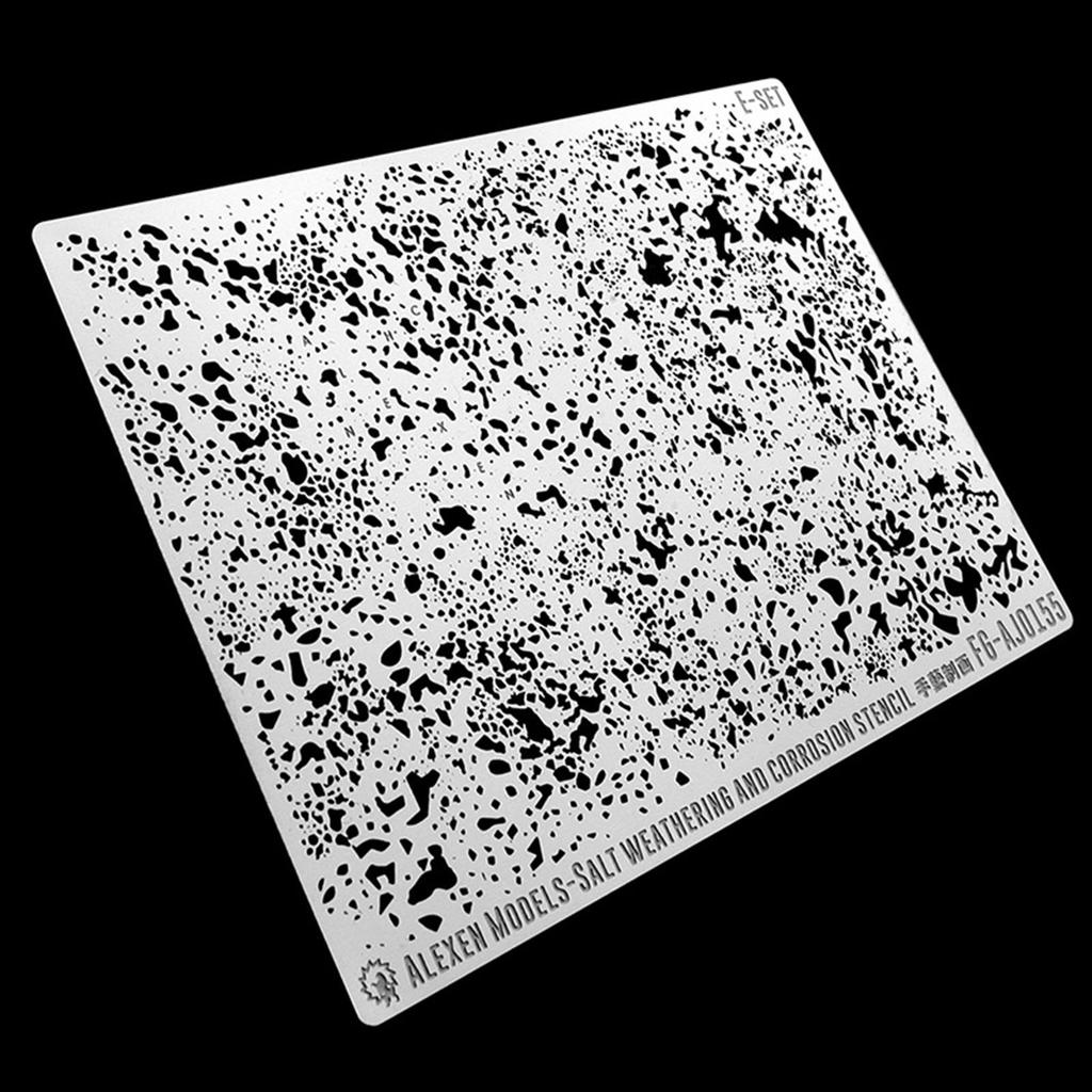 [Qklmdt] Model Texture Spray Stencil DIY Supplies 6000 Grit Aging Board Old Texture