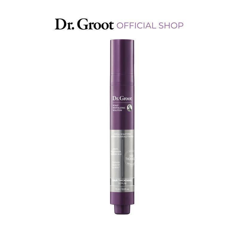 Dr.Groot Revitalizing Scalp Serum,เซรั่มบํารุงผมโรลออน,ใช้สําหรับการเจริญเติบโตของเส้นผม SP89 6ERT P