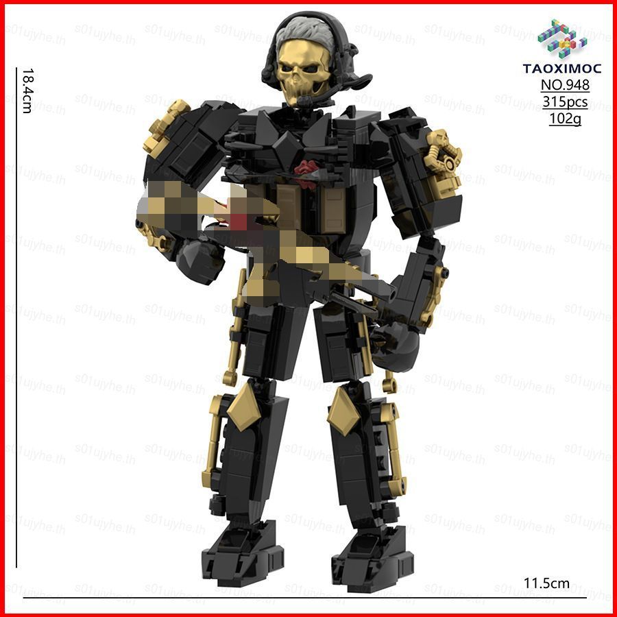 Delta Force Vyron Nox SUB ROSA Building Blocks Action Figure เกมตัวละครของเล่นสะสม