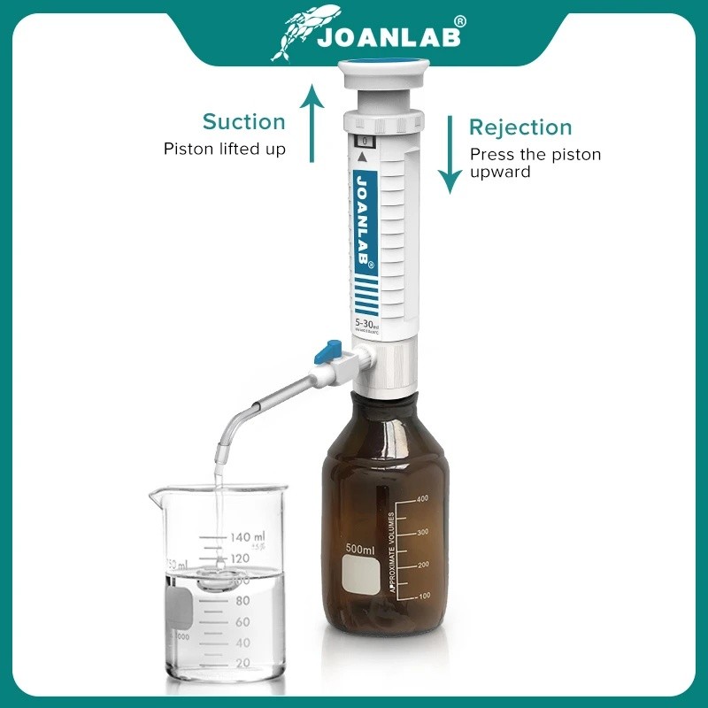 SC89 JOANLAB Official Store เครื่องจ่ายด้านบนขวดเครื่องจ่ายห้องปฏิบัติการเชิงปริมาณแบบปรับได้ Autocl