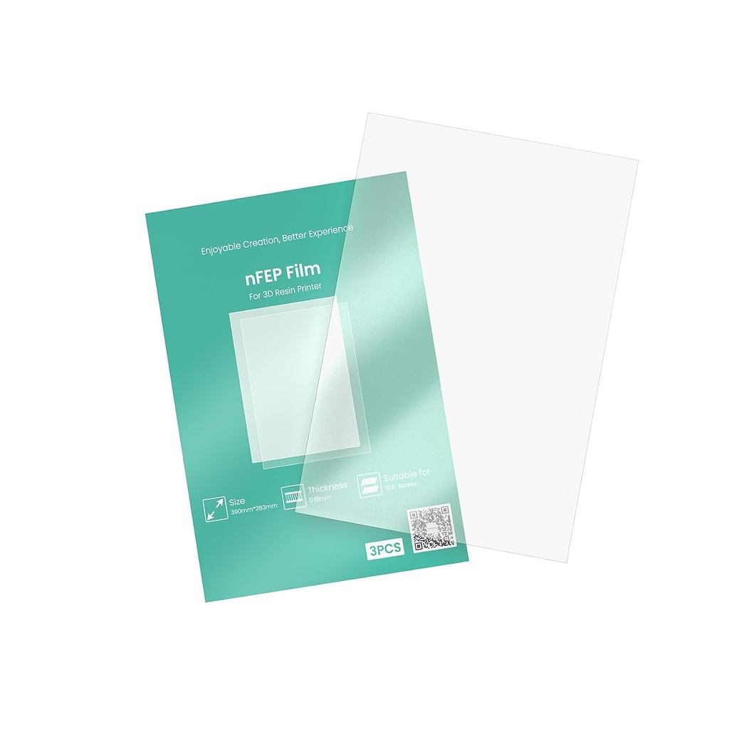 การแต่งกาย GK3 ฟิล์มปล่อยฟิล์ม Ultra nfep, 391 * 264 * 0.15 มม. (3 ชิ้น)