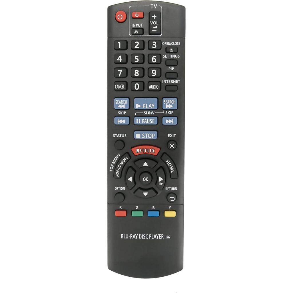 ใหม่ N2QAYB000867 เปลี่ยนรีโมทสําหรับ Panasonic Blu-ray Disc Player DMP-BD89 DMP-BD79 DMPBD89 DMPBD7