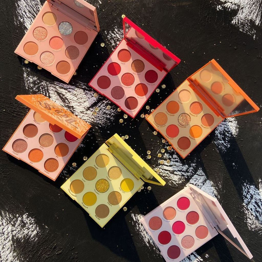 Honey dumb guicami Affordable Peach Student Coconut Strawberry New Summer Eyeshadow Palette9Color12y