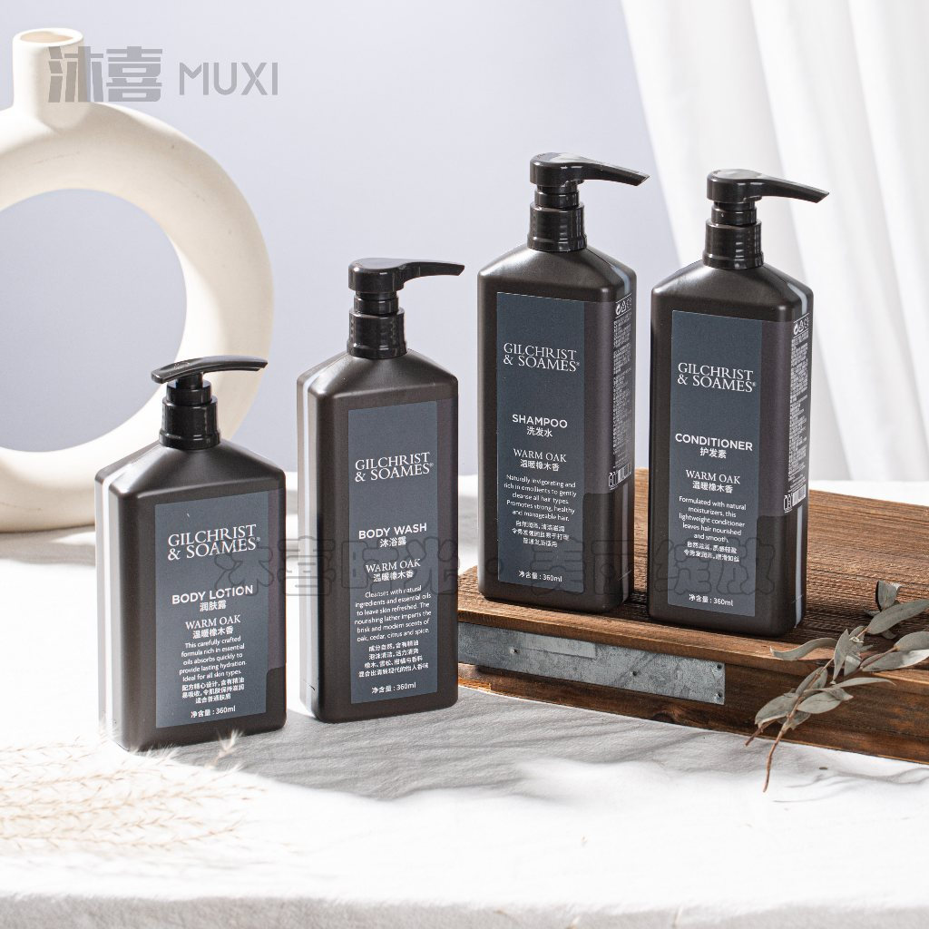 Sheraton GILCHRIST&SAMES แชมพูน้ําหอม Warm Oak ครีมนวดผม Body Lotion Moisturizing SGJO