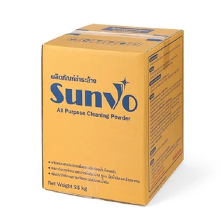 SUNVO ผงชำระล้างอเนกประสงค์อุตสาหกรรม ขนาด 25 กก.