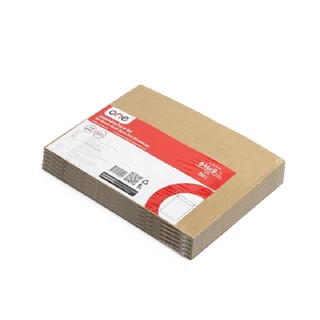 ซองเอกสารน้ำตาล BA 6 3/8x9 นิ้ว 110แกรม(แพ็ค50ซอง) ONE