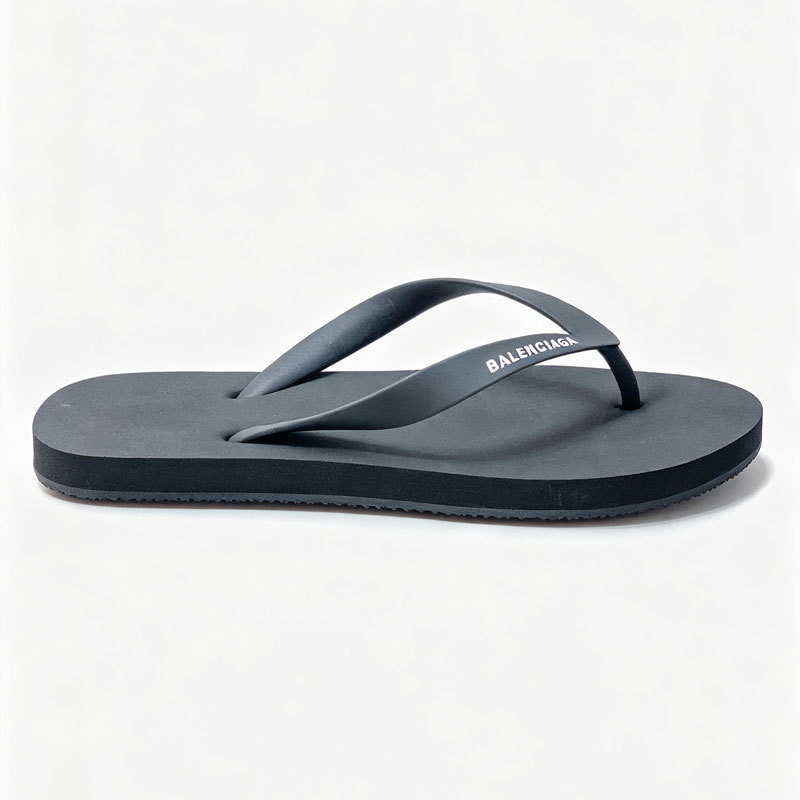 Balenciaga Balenciaga Track รองเท้าผ้าใบผู้ชายรอบ Toe Flip-Flops PU ความหนาแน่นสูงยางกันลื่น 3D สามม