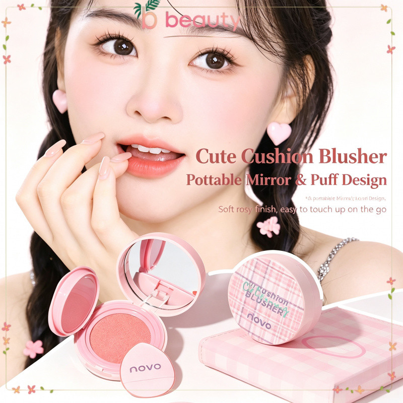 Disrunk Cushion Blush Whitening Natural Makeup Holding Tender Rouge Cream Makeup