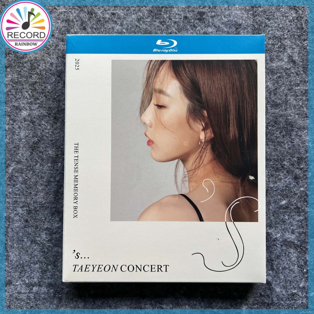 TaeYeon Concert 'S... The Tense Memory Box 2025 All Region Original 2BD Album [Sealed] Brand New BD0