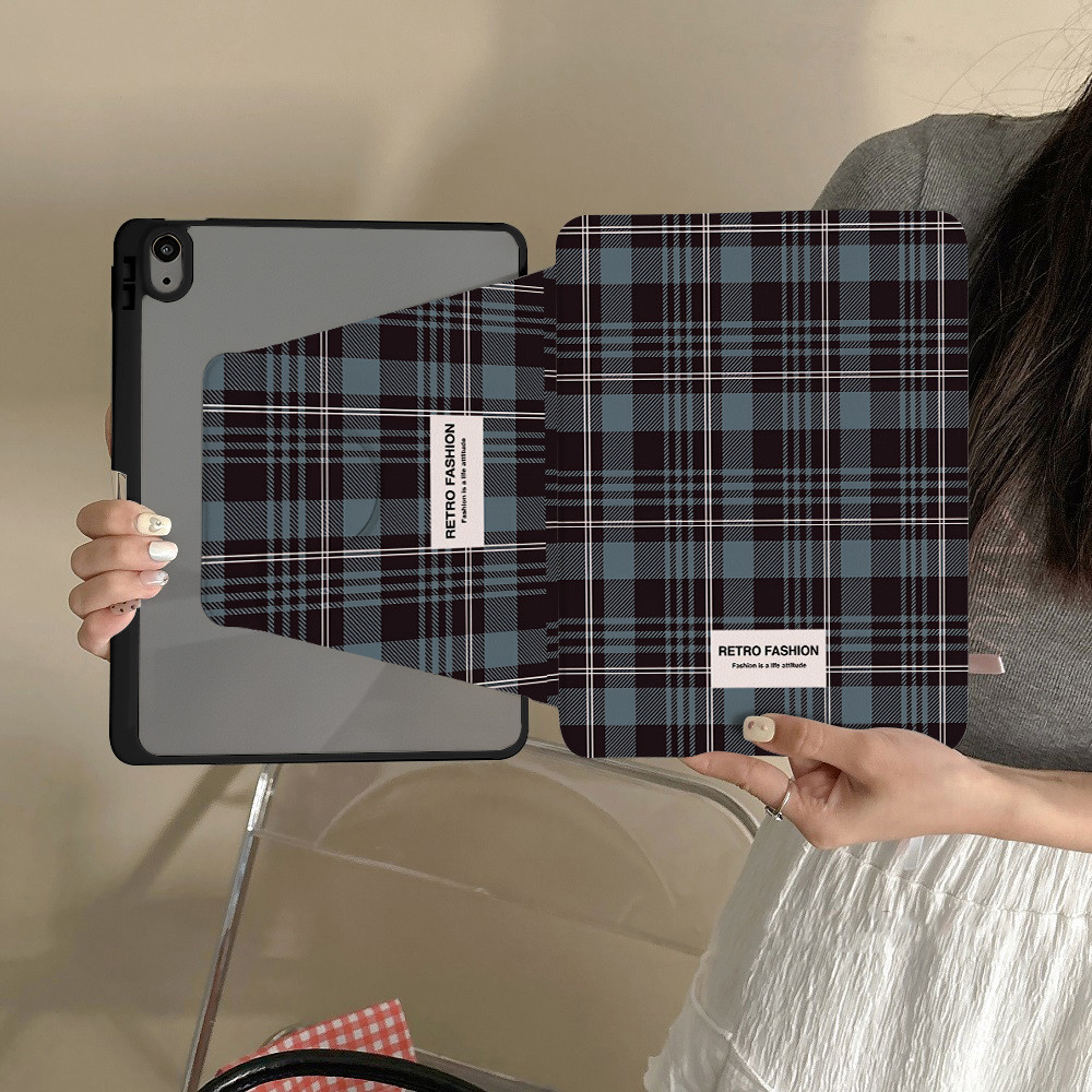 เคสหมุนได้ 360 องศา สำหรับ Samsung Galaxy Tab A9 Plus, A11 Plus, S9 FE, S10 FE A8 S7 FE S7 Plus S8 Plus S6 Lite S9 Plus