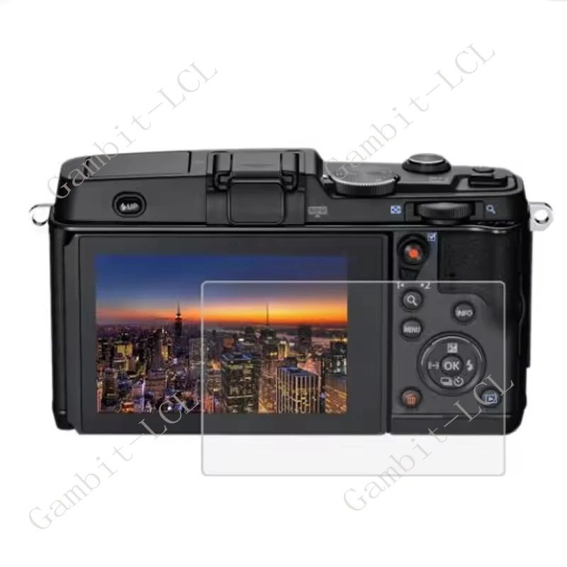 1-3PCSกระจกนิรภัยสําหรับCasio EX‐FR100L FR100L EX‐FR110H FR110H EX‐FR200 FR200 Z550 ZS27 ZS28 ZS29 ป