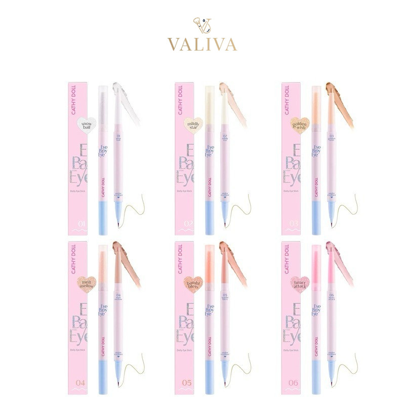 Cathy Doll Eye Baby Eye Dolly Eye Stick ปากกาดอลลี่อาย มีซิมเมอร์ ^
