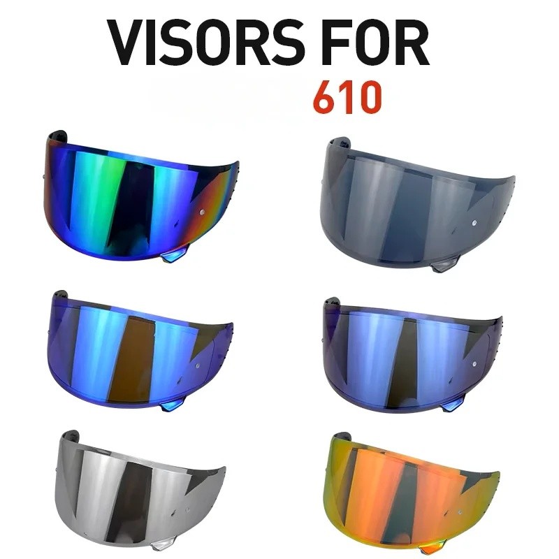Need Viewer สําหรับอุปกรณ์เสริมหมวกกันน็อค Stin 610 เปลี่ยนกระจกเลนส์ Electroplated, เลนส์ Sun Shiel