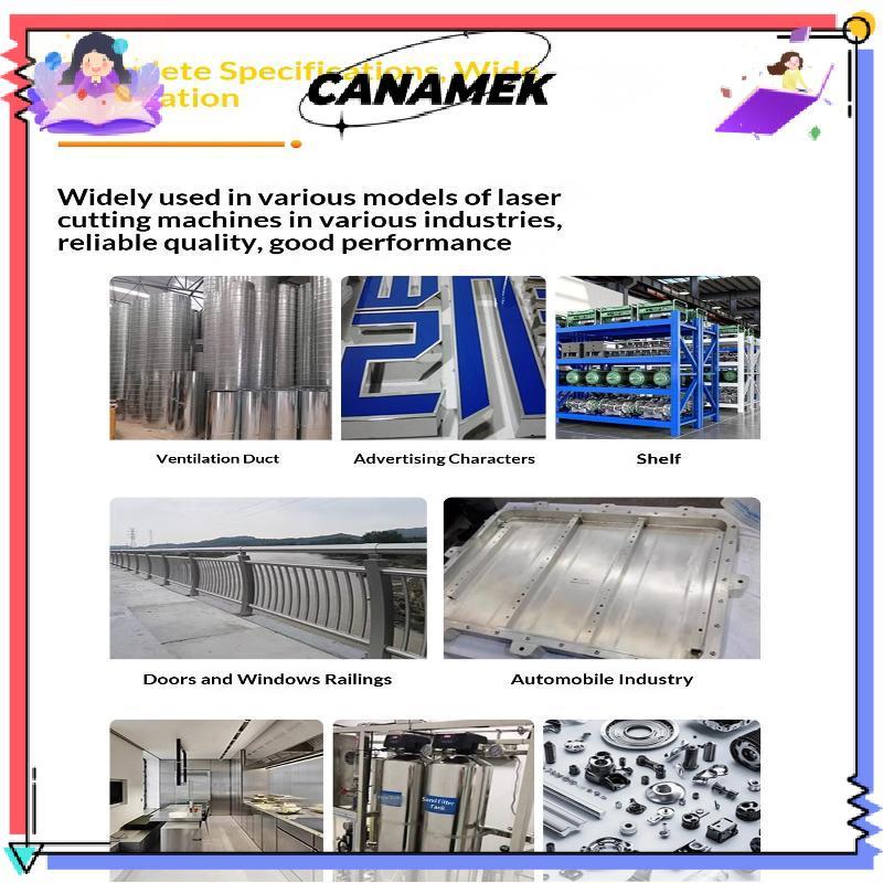 [CANAMEK] หัวฉีดตัดเลเซอร์ BOCI D11 H19 M8 1.0-5.0 มม.Premium Double Single Layer สําหรับเชื่อมและทํ