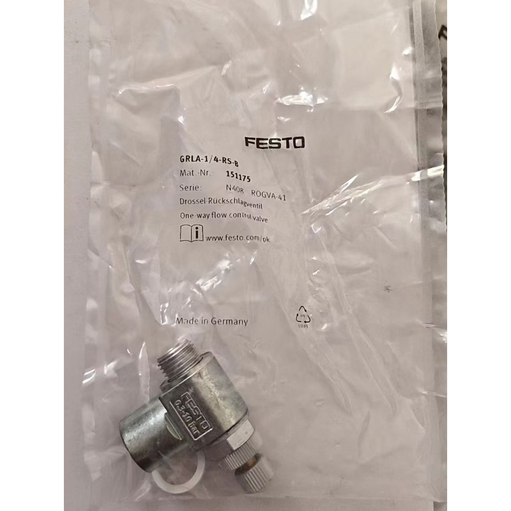 FESTO FESTO คันเร่งทางเดียว GRLA-1/4-RS-B 151175