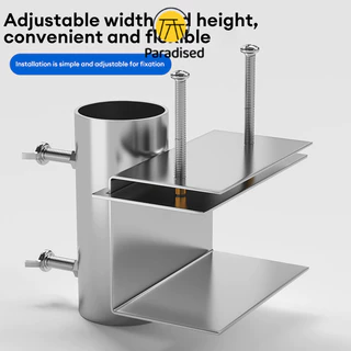 PAขาตั้งร่ม ตัวล็อคร่มยึดราว ที่ยึดร่ม สำหรับยึดที่บังแดดบังฝน ที่วางร่มกันแดด ขายึดร่ม สำหรับรถเข็น สำหรับแม่ค้า สำหรับ
