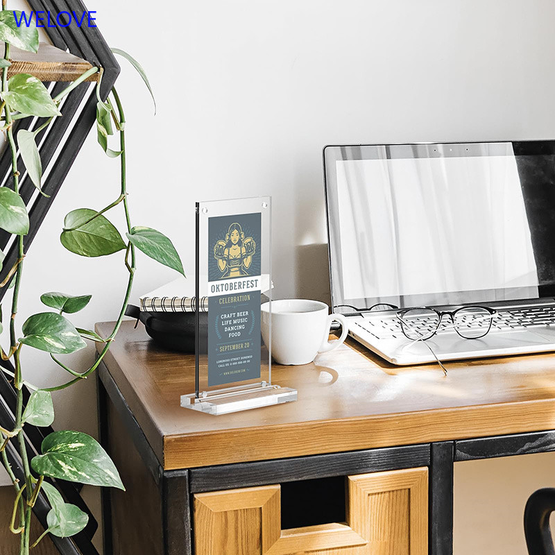 <WL>Bill Frame อะคริลิคสกุลเงิน Display Dollar Holder Bill Frame Dollar Display Case สําหรับตั๋ว Bil