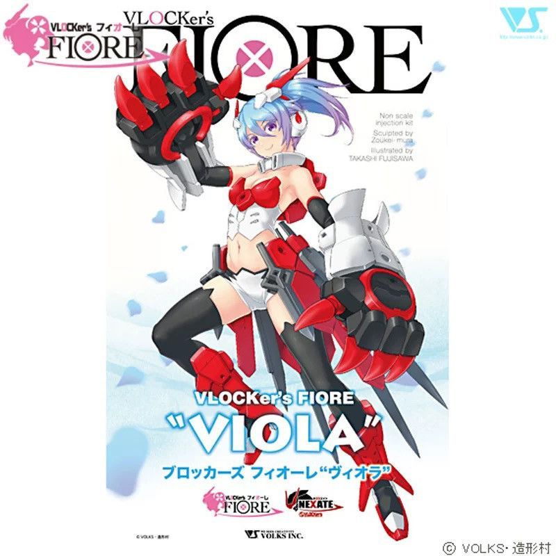 .Corigins FIORE Viola คําศัพท์ VOLKS VLOCKers FIORE 维拉 模型