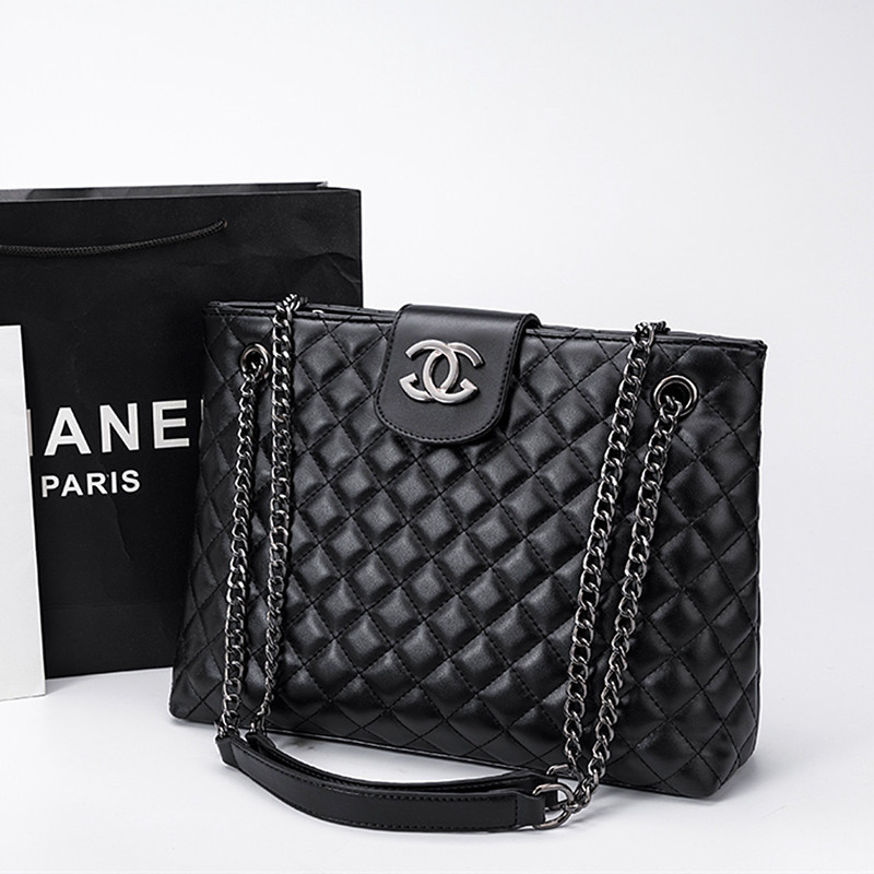 Chanel Chanel Counter Genuine Bag New Style Tote Bag Diamond Chain Bag Shoulder Messenger Bag