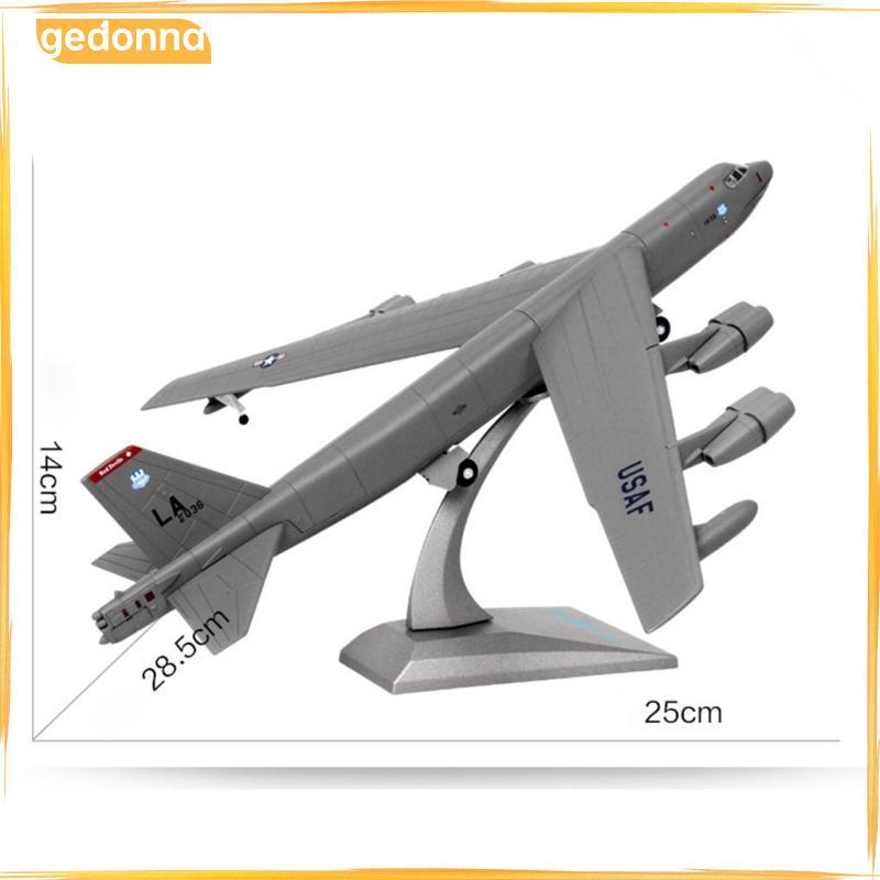 [gedonna] 1/200 Scale Diecast Alloy American B-52 Plane Model toy Collectibles 3D CNC