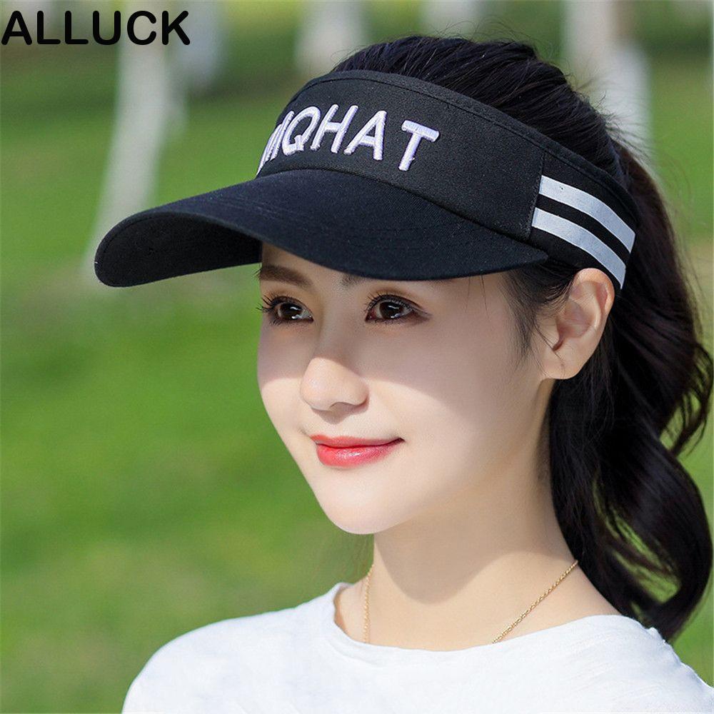 ALLUCK Sports Visor UV Protection Casual Summer Tennis Golf Running Baseball Cap