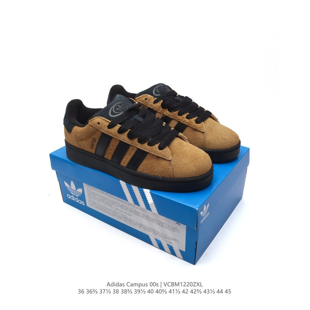 Adidas CAMPUS 00s รองเท้าผ้าใบลําลองสไตล์เรโทร เรียงความพันปี! Adidas Campus 00s การตอบสนองคลาสสิก