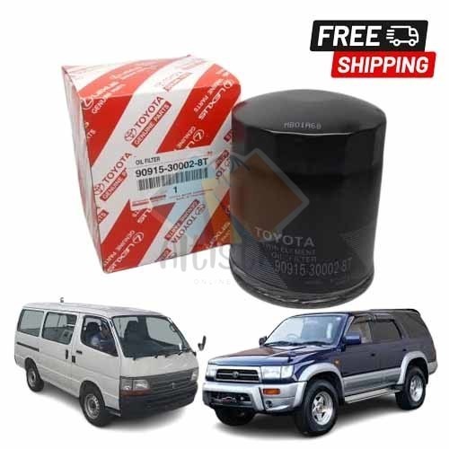 กรองน้ํามัน TOYOTA HIACE VIGO, HILUX SURF, LAND CRUISER PRADO (90915-30002-8T)