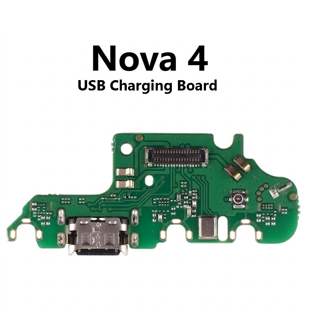 เหมาะสําหรับพอร์ตชาร์จ USB PCB Dock Connector ปลั๊กบอร์ด PCB สําหรับ HW Nova 4 / Nova4 ( VCE-L22 , V
