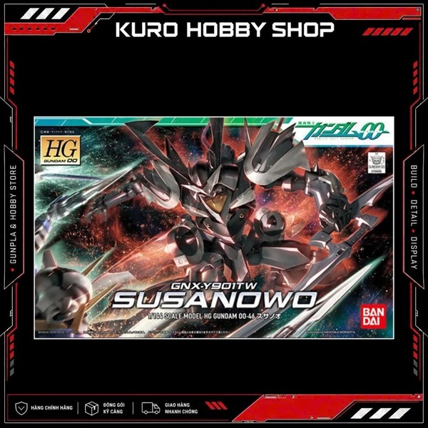 HG 00 1/144 Susanowo - Bandai Assembly Model