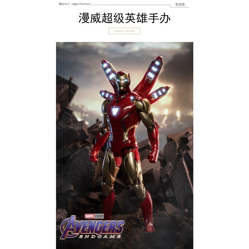 Iron Man รูป MK50 Marvel 6 Avengers Action Figure ของเล่น