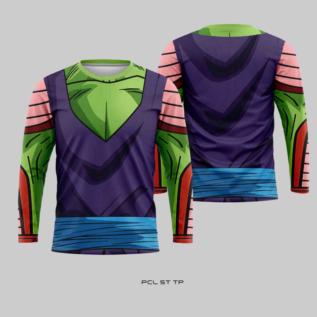 Full Sublimation PCL ST TP DBZ Piccolo Jersey Breathable Drifit Sports Tee