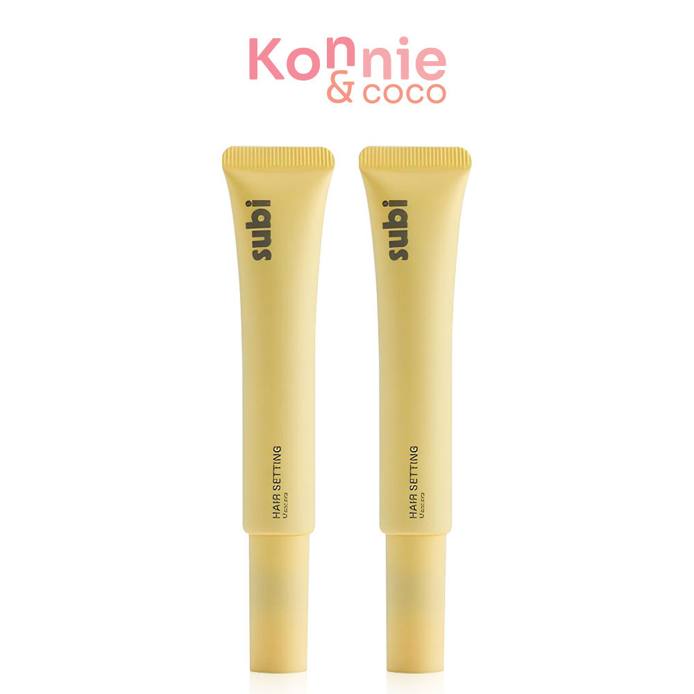 Subi Hair Setting Mascara [10ml x 2pcs] ซูบิ มาสคาร่าเก็บไรผม.