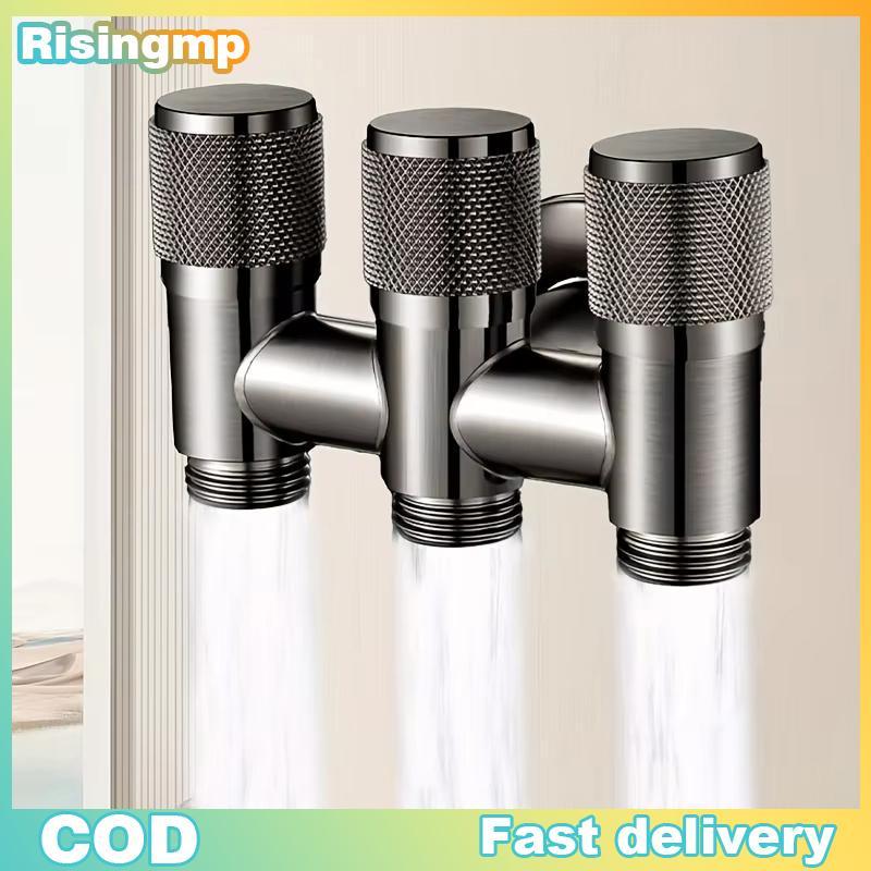 [risingmp] วาล์วน้ําสแตนเลส 3 ทาง Marine Grade 1 Inlet 3 Outlets พร้อมขั้วต่อน้ําสําหรับเรือยอชท์ระบ