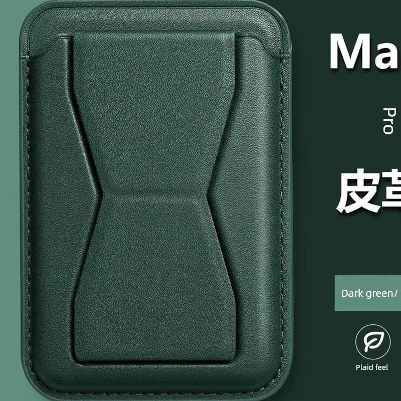 true money wallet wallet เหมาะสําหรับ Apple iphone15/14/13/12 หนังผู้ถือบัตรแม่เหล็ก magsafe ผู้ถือบ