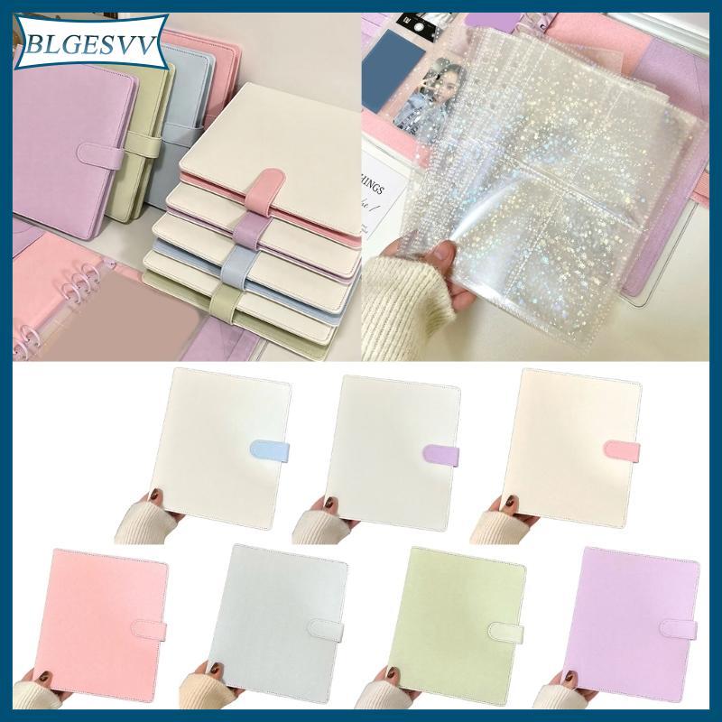 Blg หนัง Notebood Planner สําหรับ Budget Planner Scrapbooking การ์ดอัลบั้ม