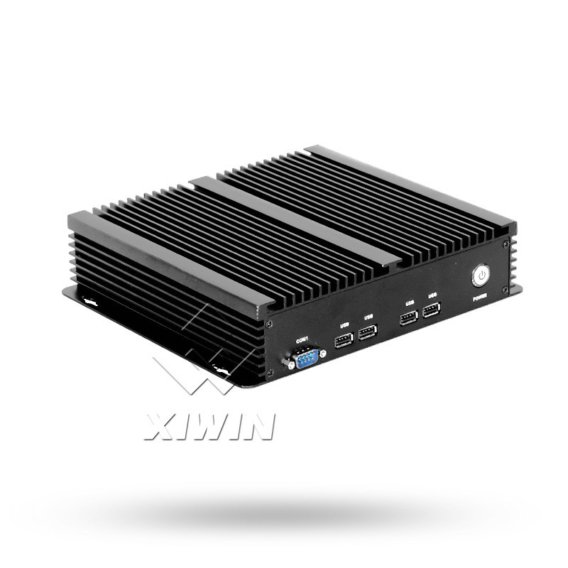 358th Generation i3i5 Fanless X86 Mini แชสซีอุตสาหกรรมอุตสาหกรรมควบคุมโฮสต์ระบบที่ถูกต้องรองรับ XP W