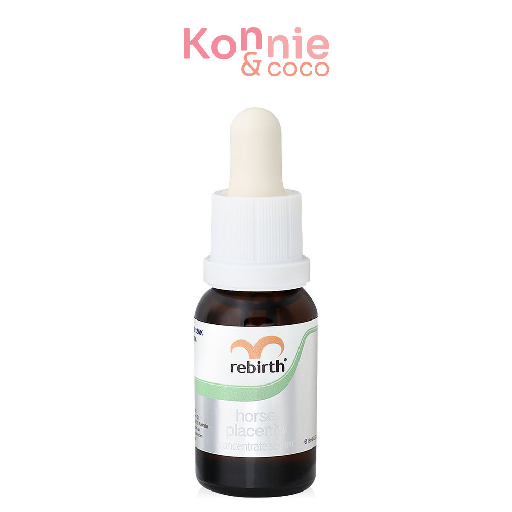 เซรั่มรกม้า รีเบิร์ท Rebirth Horse Placenta Concentrate Serum 15ml สูตรเข้มข้น.