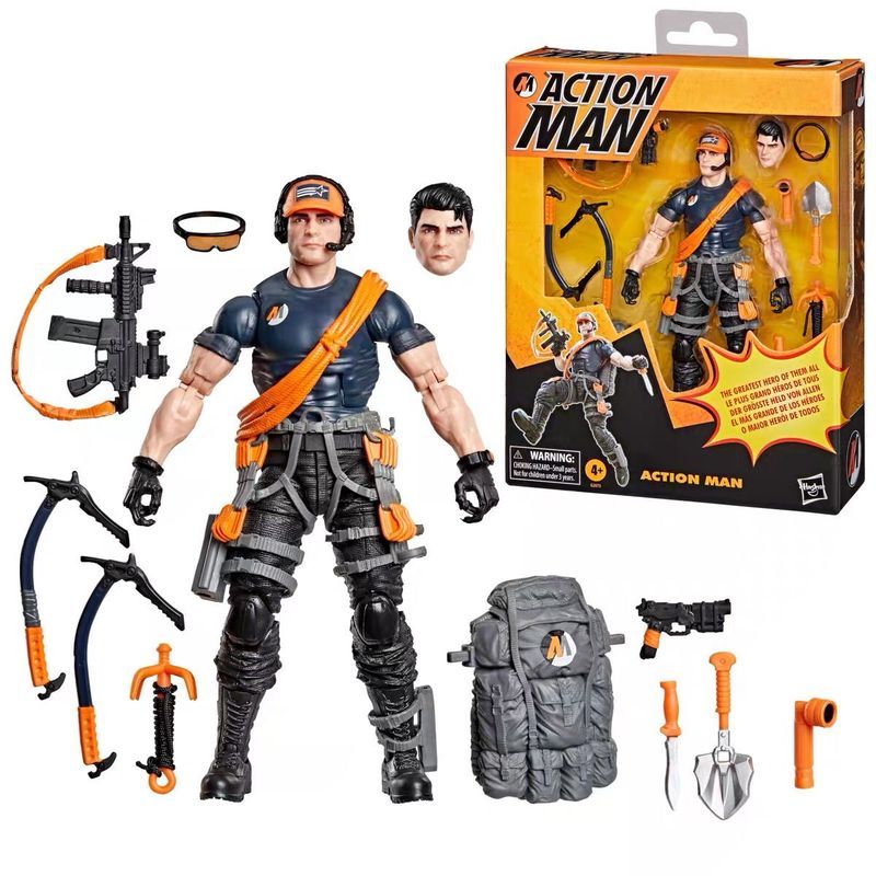Hasbro Special Forces GIJOE International Agent Action Figure 20ซม