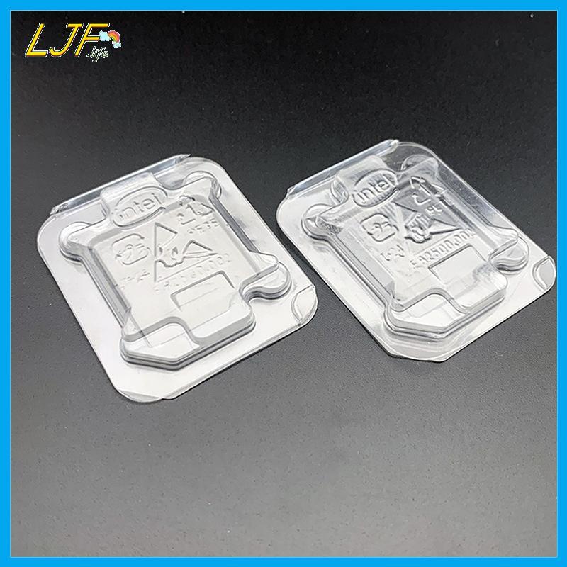 LJF 10 ชิ้น CPU Clamshell ถาดกล่องผู้ถือสําหรับ AM2 AM3 FM1 FM2