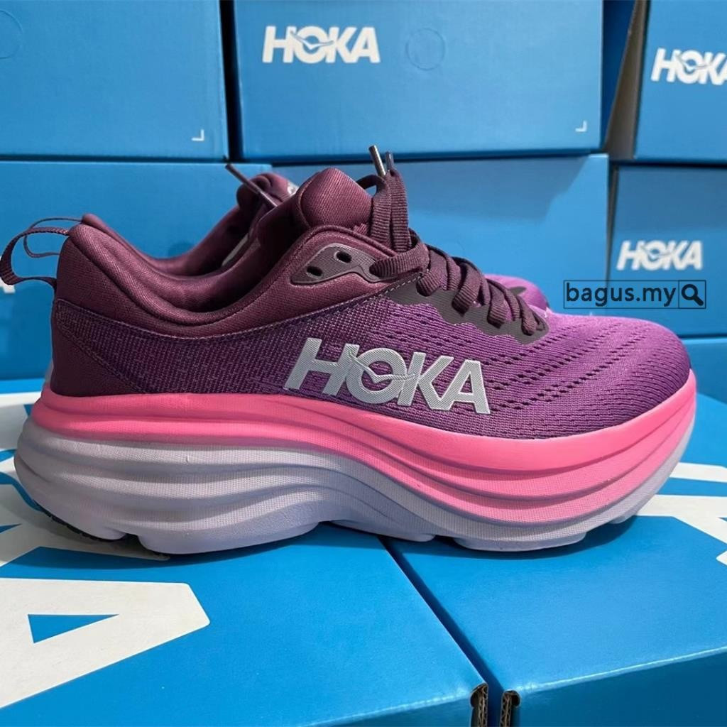 HOKA ONE Bondi8 รองเท้าวิ่งกลางแจ้งสําหรับผู้หญิง F5FZ