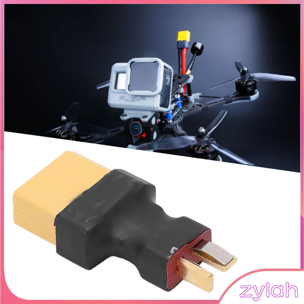 Zylah-th RiToEasysports XT90 ถึง T อะแดปเตอร์ No Solder Plug Connector สำหรับ RC ชายหญิง Converter พ