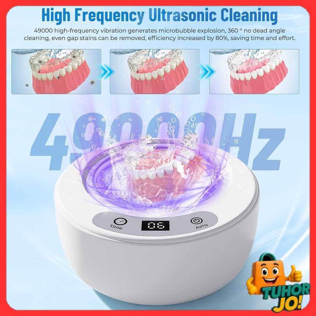 น้ํายาทําความสะอาดเครื่องประดับอัลตราโซนิก 49kHz 180ml - X88