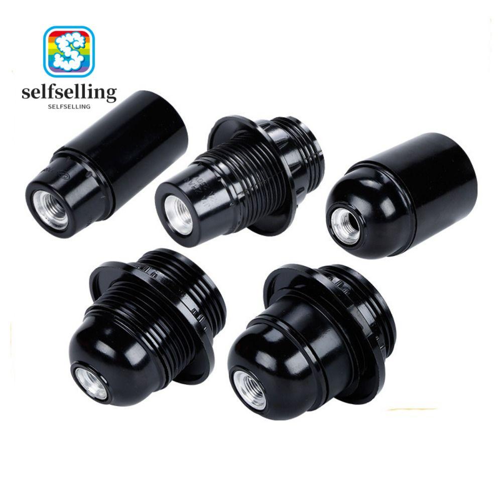 SELFS หัวโคมไฟเกลียว Self-Locking อุปกรณ์เสริมโคมไฟ E27 E14 โคมไฟตั้งโต๊ะ