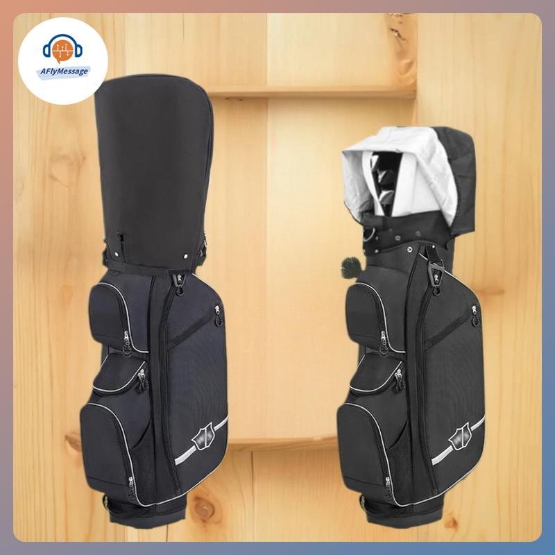 AFl ถุงกอล์ฟ Rain Cover กันฝุ่น Rain Hood Club Protector ถุงกอล์ฟแบบพกพา Rain Cover สําหรับถุงกอล์ฟแ