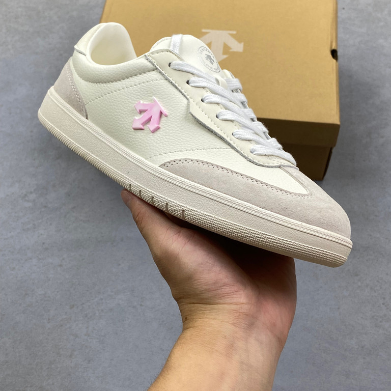 36-45 ขนาด DESCENTE CHRON COURT SB Retro น้ําหนักเบาสวมใส่ Low-Top Life Casual รองเท้า 9.1 8P3J