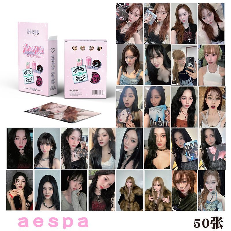 IVE (G)I|DLE AESPA seventeen BLACKPINK เครื่องพิมพ์ขนาดเล็ก (G) I |DLE AE