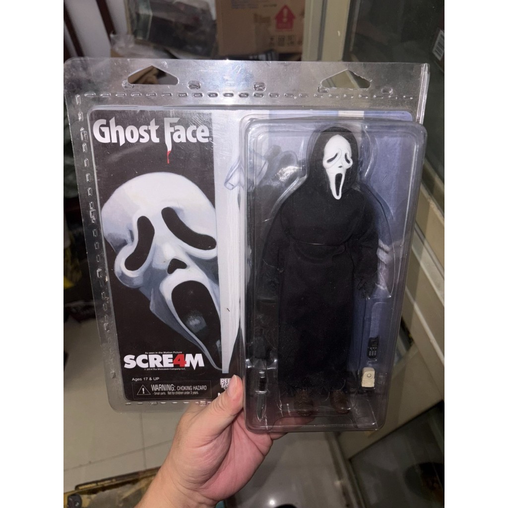 เสื้อผ้าผ้า Neca Grimace Scream 4 ยิงจริง ยังไม่เปิดใหม่เอี่ยม จัดส่งฟรีไม่รีโมท สต็อกพร้อมสามารถยิง