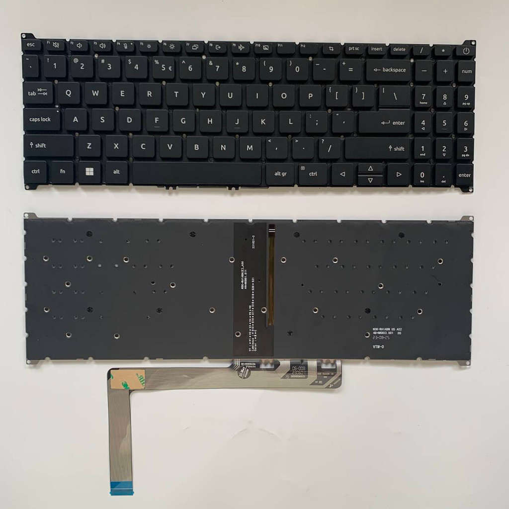 US เหมาะสําหรับแป้นพิมพ์ Acer Aspire A315-59/-59G A515-57/-57G A715-51G/-76