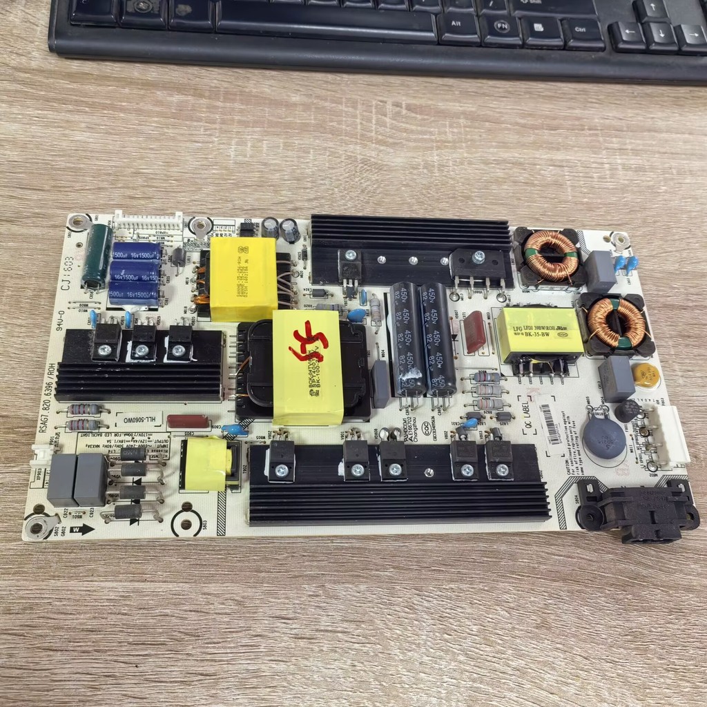 Original Disassembly Haixin LED55EC520UA Power Board RSAG7.820.6396 HLL-5060WO วัด